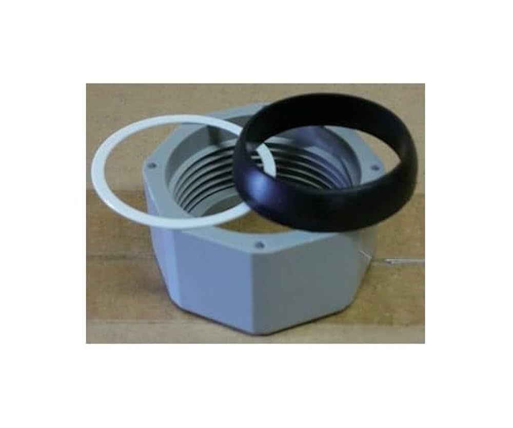 Amazon | スギコ産業 30A塩ビ管接続ユニオンナットセット G1-1/2